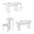 6 - Person Dining Table Set-910489556-910489558-910489560