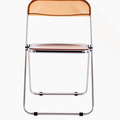 Chaise d'appoint avec structure en acier, plastique
