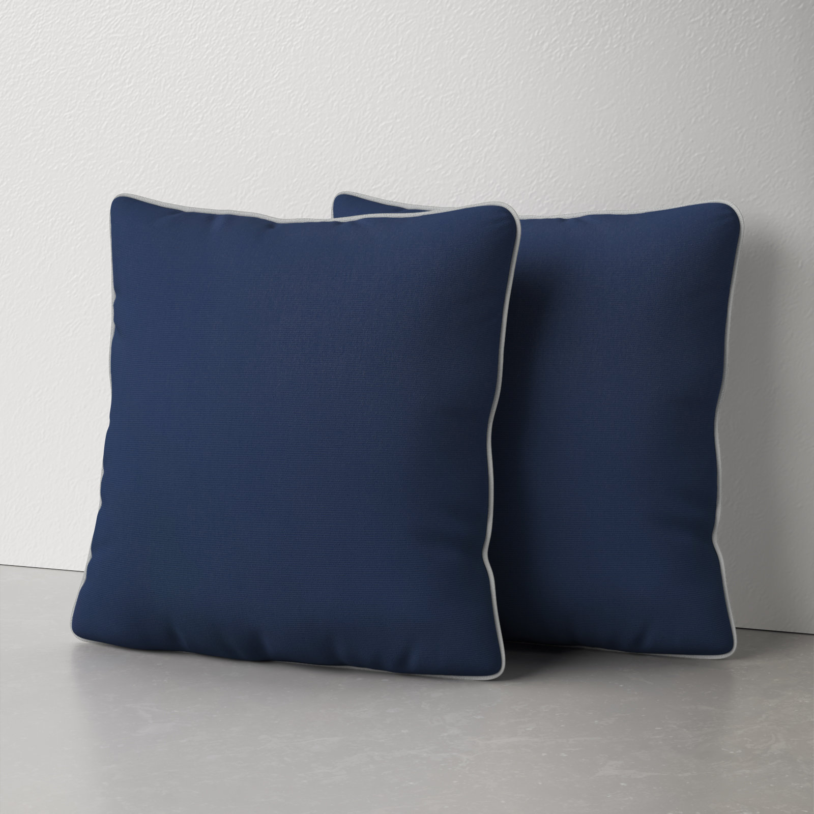 Estrada Sunbrella® Throw Pillow, 22" x 22", Green