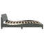 Structure de lit Vidaxl avec tête de lit 76 po x 79,9 po gris clair-97813927