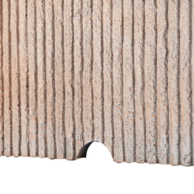 Table de couverture d'extérieur pour réservoir de propane de 15,75 pouces avec lattes verticales, couvercle de support de propane MGO pour réservoir de gaz de 20 lb, table d'appoint carrée avec fentes à poignée, propane non inclus, adapté aux patios
