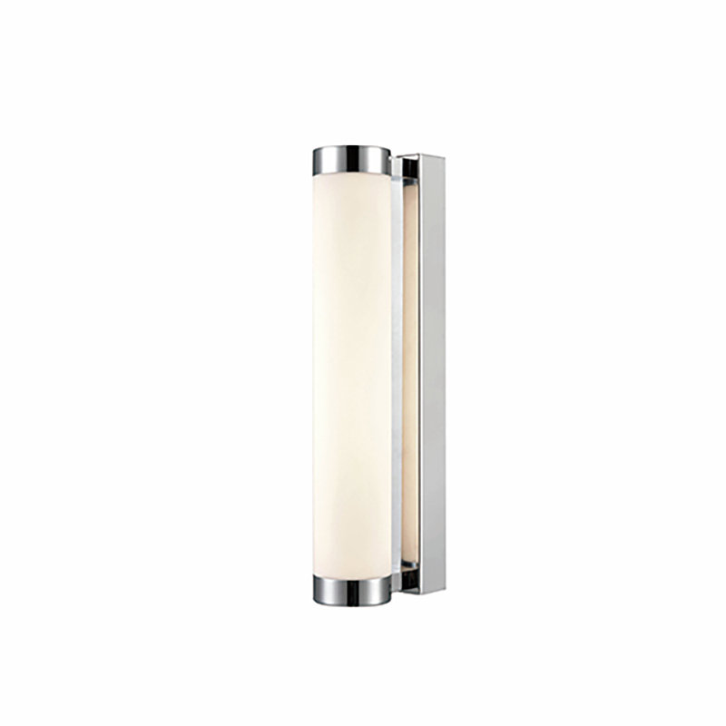Gundolf LED Flush Mounted Sconce, Chrome, 34.5cm H x 6.5cm W x 11.5cm D