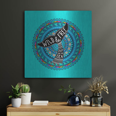 «Wild And Free Whale Mandala» par Hello Angel