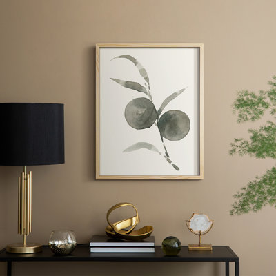 Twilight Oranges II Framed Print - Solid Wood
