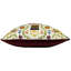 Nutcracker Christmas Abstract Square Throw Cushion
