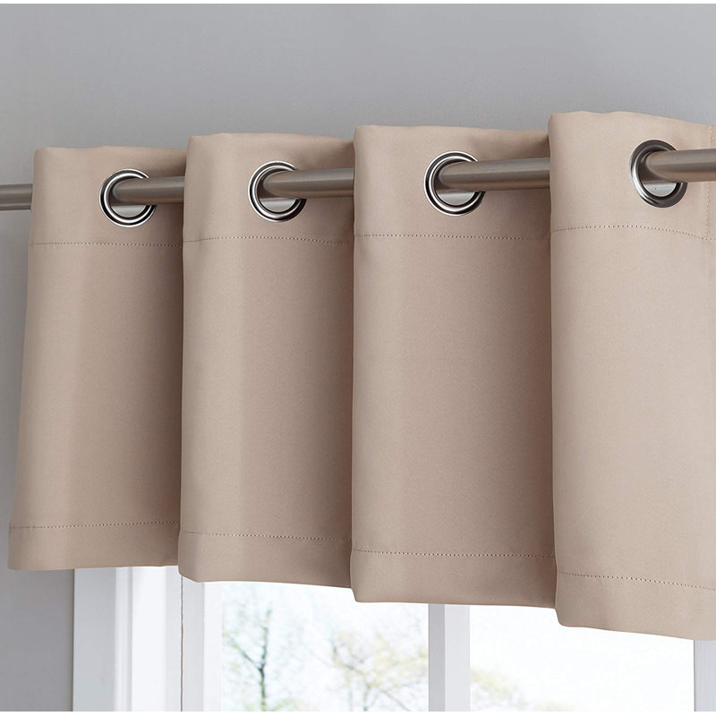 Cantonnière 18 "Nicole, Taupe
