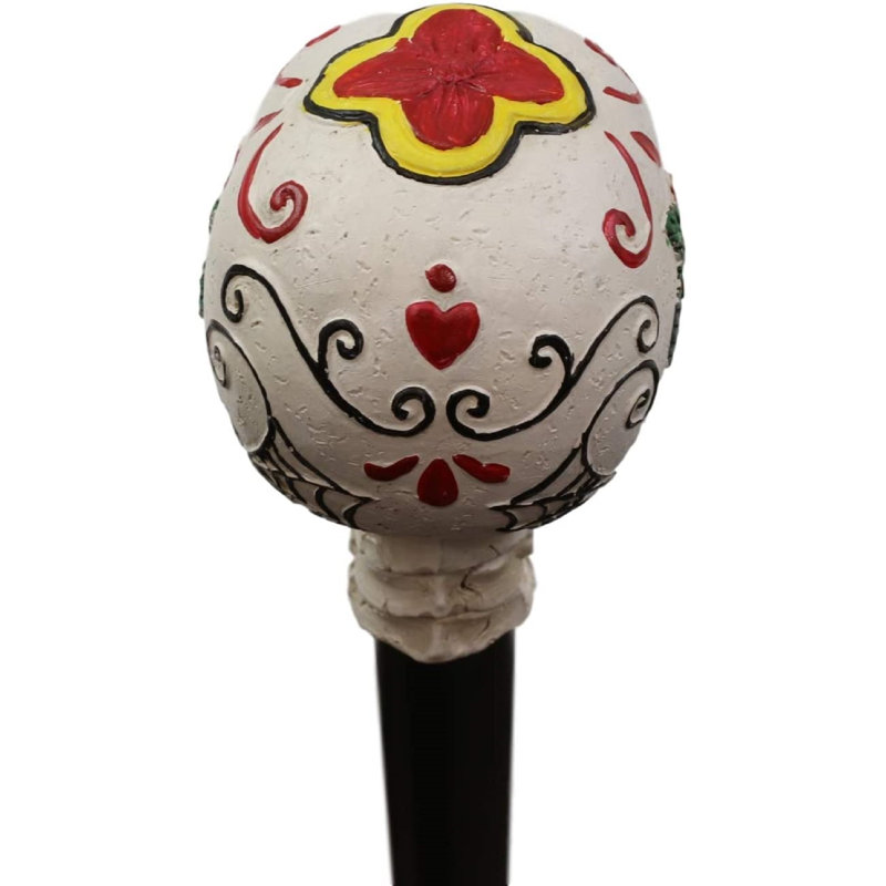 Figurine de crâne à sucre nihat rose