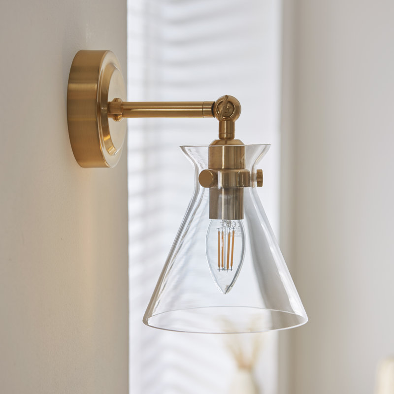 Steel Armed Sconce