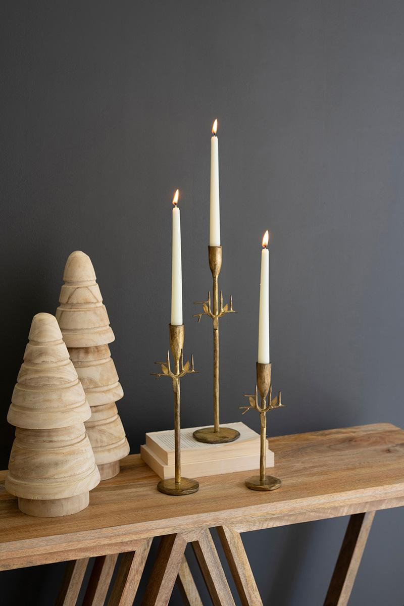 Albane 3-Piece Iron Candlestick Set