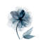 Indigo Bloom I by Carol Robinson - Painting on Canvas-50029218-56675970