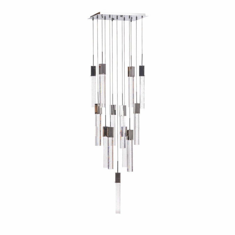 Lustre cylindrique à DEL 13 lumières Weiser