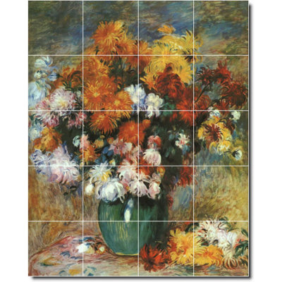 Carreau de céramique décorative 24 po x 30 po 6 po x 6 po