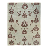 One-of-a-Kind 7' 9" X 9' 10" Hand Knotted Area Rug