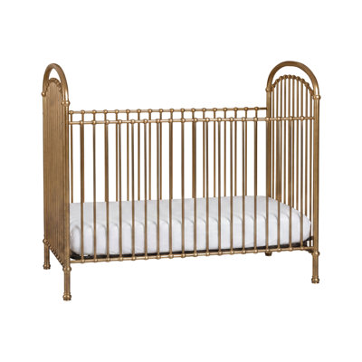 Olivia Classic Metal Crib, Oil Bronze