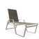 Holna Outdoor Rust-Resistant Metal Chaise Lounge