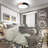 Ceiling Light Dimmable Modern Minimalist LED Round Shaped Metal Flush Mount Ceiling Light With Remote Control-100023124-100023123
