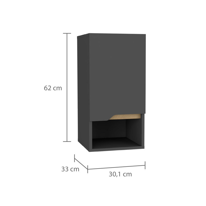 Geirlaug Wall Bathroom Storage