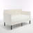 Twin Velvet Upholstered Daybed Frame, Ribbed Tufted