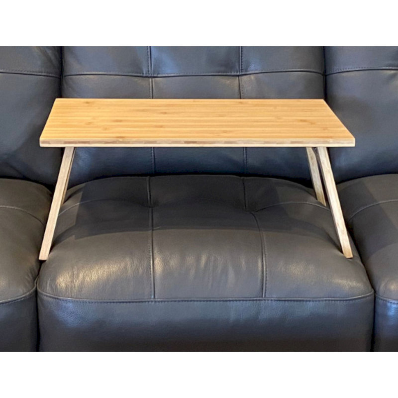 Solid Bamboo Snap Laptop Bed Tray