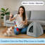 Maison pour chat PETMAKER - Lit d'intérieur avec coussin en mousse amovible - Tente pour chiots, lapins, cochons d'Inde, hérissons et autres petits animaux - Gris-99278444