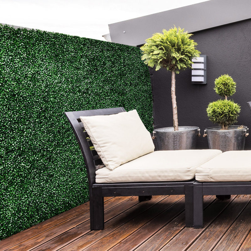Panneaux muraux en gazon artificiel 20 po X - Verdure de beauté durable pour la vie privée