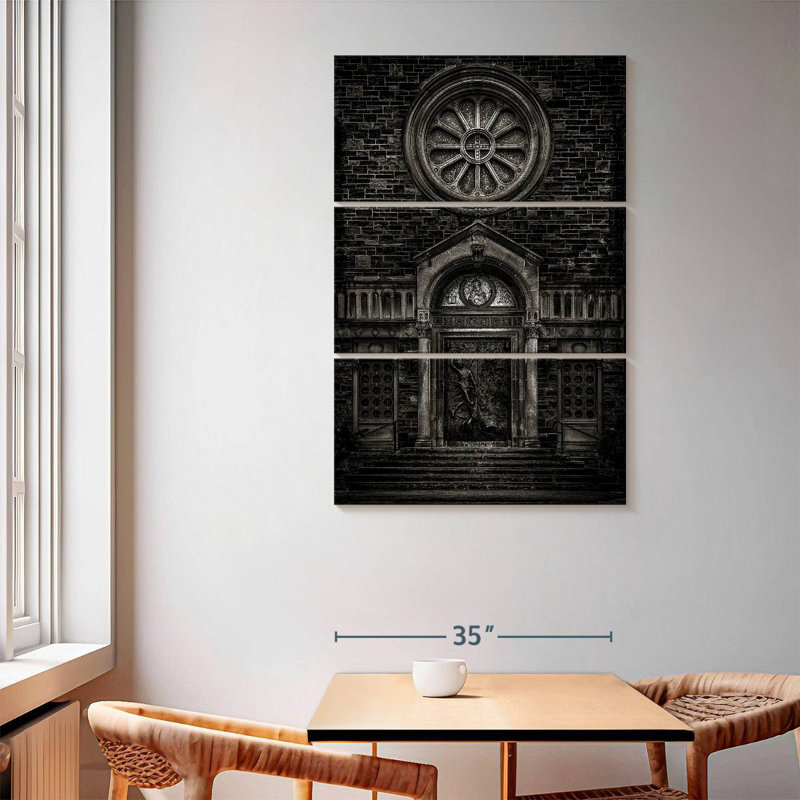 Our Lady Of Sorrows, 65" H x 42" W