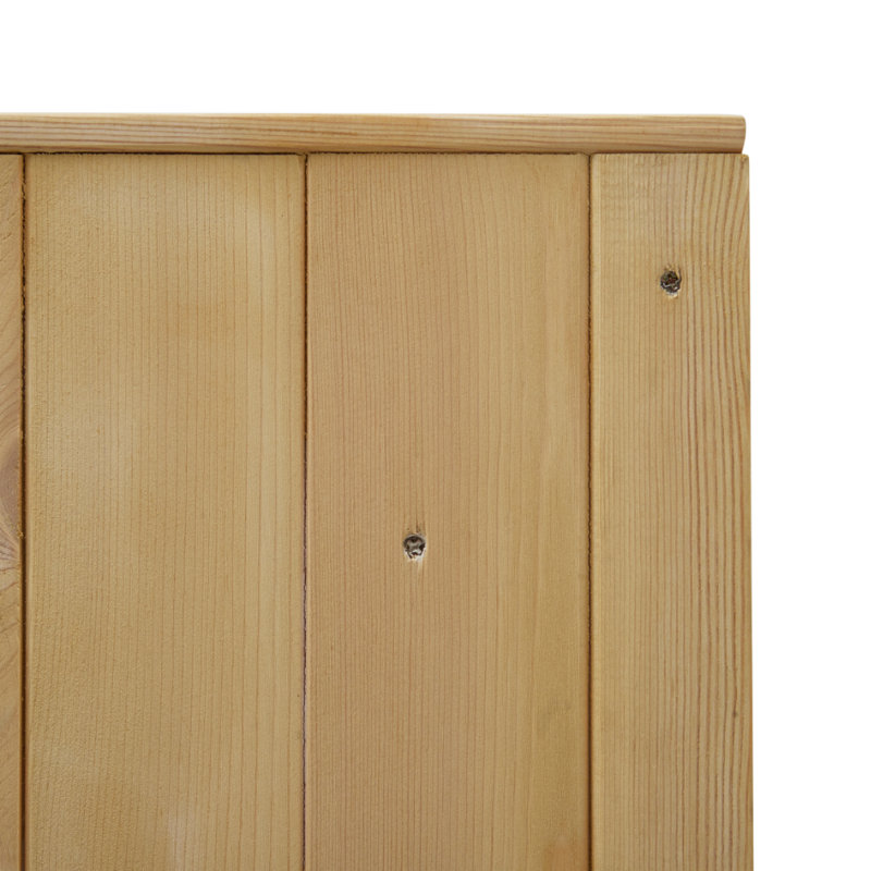 Luana Wood Gate, 152cm H x 91cm W x 2cm D