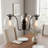 3-Light Modern Globe Glass Chandeliers