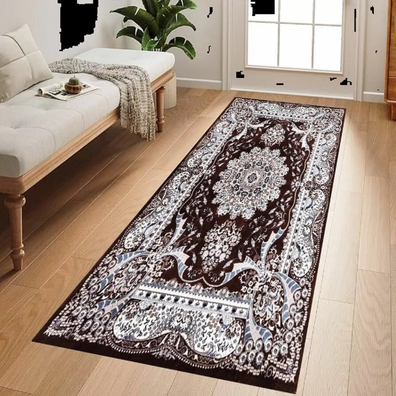 Runner Oriental Flatweave Area Rug, Runner 80 x 300 cm