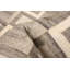 Tapis gris en cuir Aernout