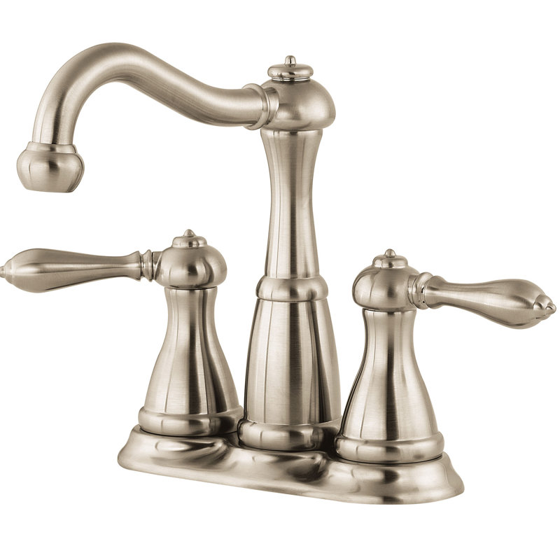 Robinet de salle de bain Marielle-Bath, Nickel brossé