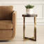 Uttermost Drew Brass Accent Table