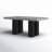 Anxhela Rectangular Marble Top Dining Table