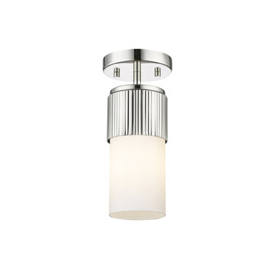 Mailani Glass Semi Flush Mount