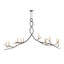 Chalet Linear Branch Chandelier