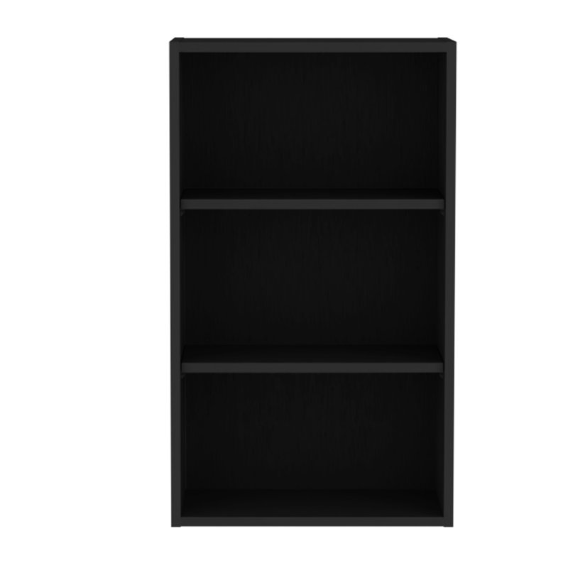 Armoire murale noire pour la chambre à coucher, le bureau et le salon - 36 espaces de rangement ouverts de 36 po, Noir