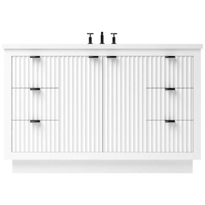 Lecrieú Single Extra Wide Bath Vanity