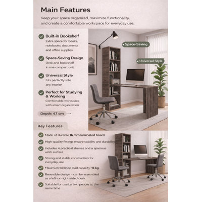 Meyersdale Writing Desk