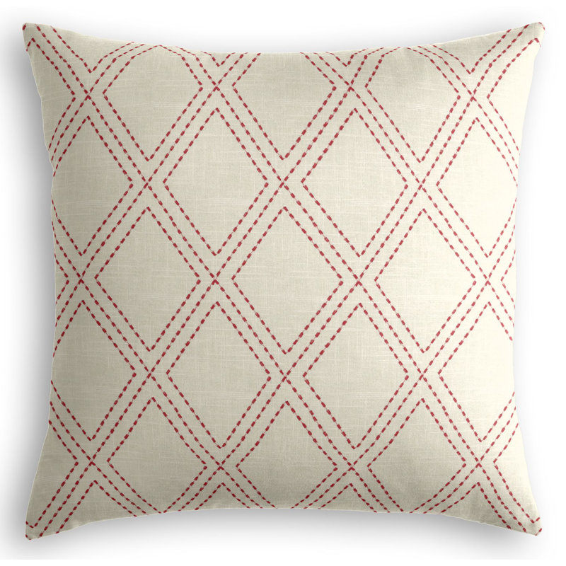 Linen Square Pillow Cover & Insert, 16" x 16"