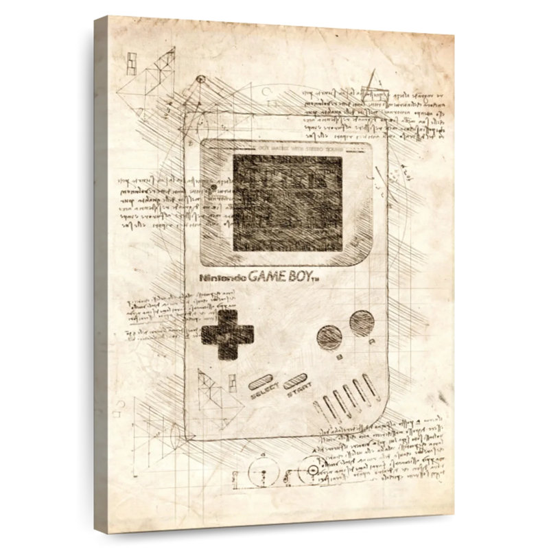 Laelle Gameboy, H 24 po x l 16 po