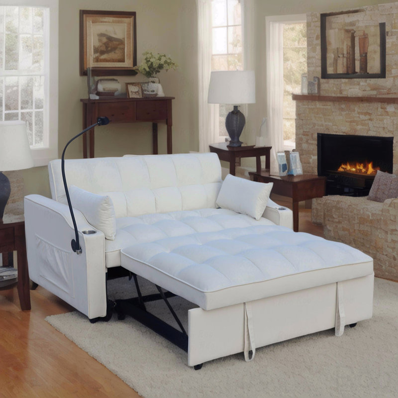 Canapé-lit en velours Modern