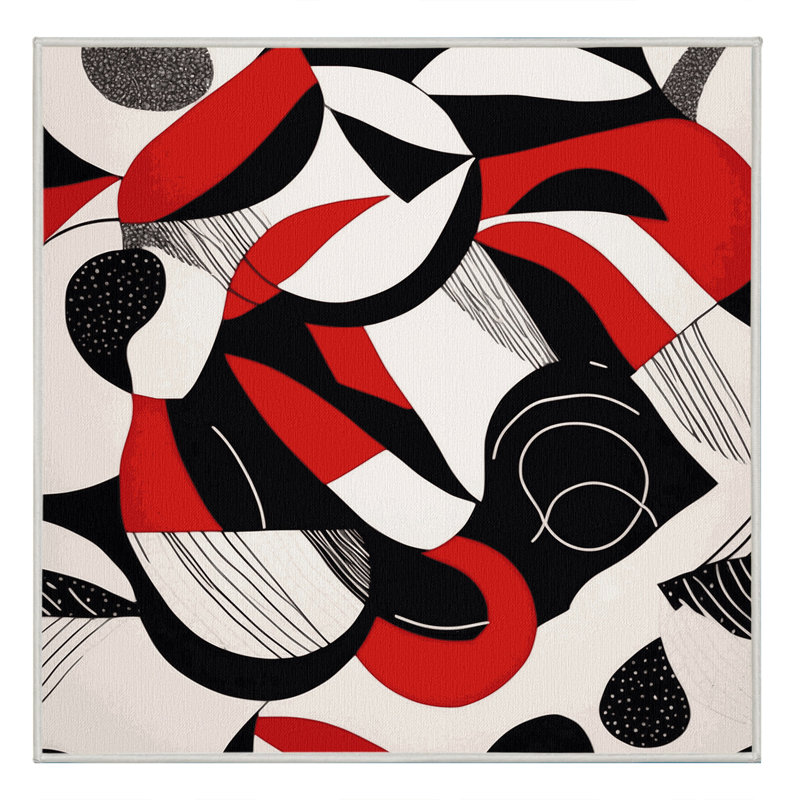 Tapis Obsidian Echo, Carré 7 pi