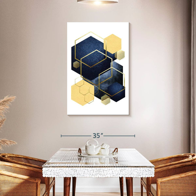 Avery Geometric Greek Odyssey, 45" H x 30" W