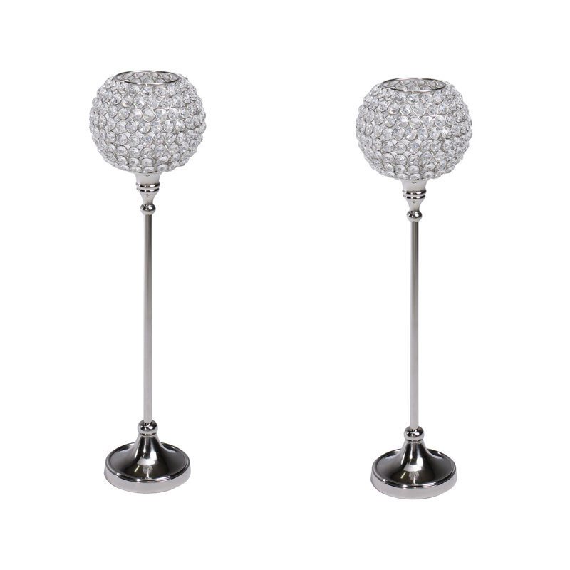 Bamman 2 Piece Candlestick Set