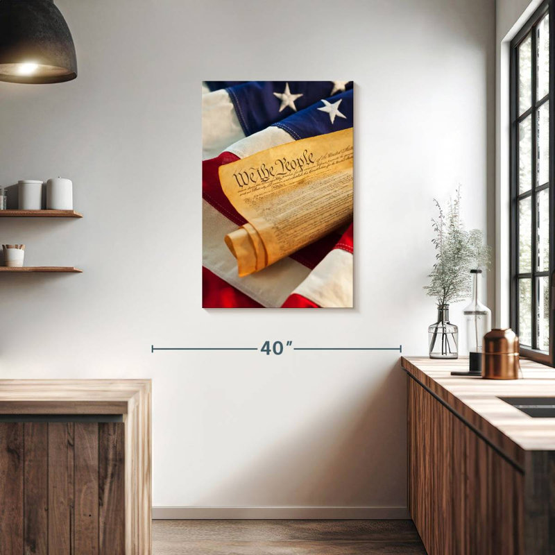 Keiri American Flag Preamble, 36" H x 24" W