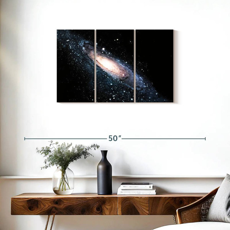 Oberle Beautiful Galaxy, 20" H x 33" W