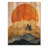 Sunrise Tree In African Field Landscape II - Forest Wood Print - On Natural Pine Wood-2114700720
