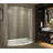 ZenArch 60" W x 77.5" H Single Sliding Frameless Shower Door-17215833-17215832-17276307
