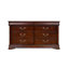 Commode double 6 tiroirs Treska