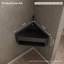 Lavabo de salle de bain triangulaire Monblari-126756297